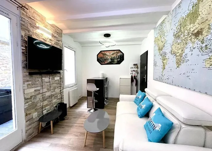 Exceptionnelle Maison De ✧cour Privee ✧metro Apartament Paryż